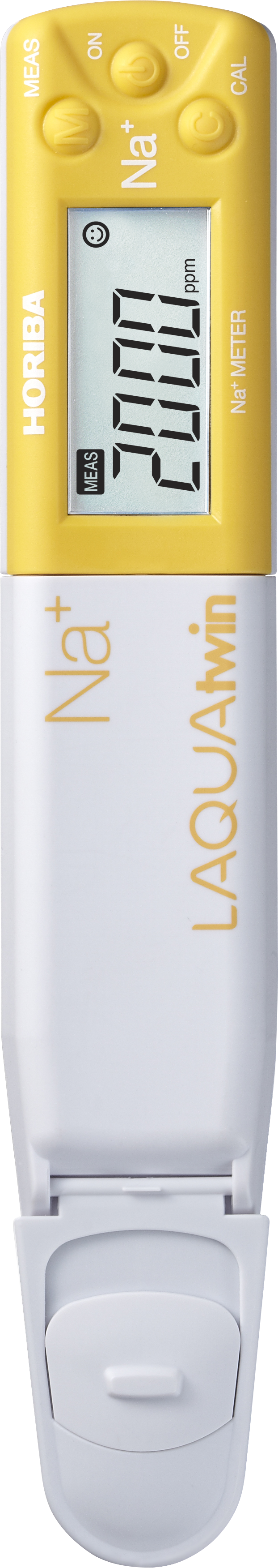 Horiba LAQUAtwin Na 11 geschlossen, kompakte Schutzklappe, robustes Gehäuse