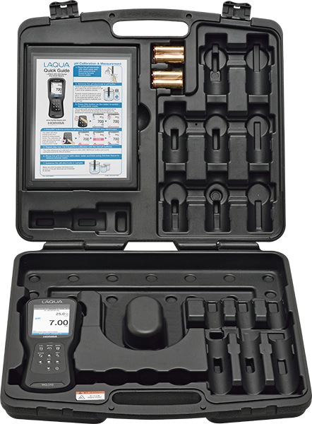 Horiba LAQUA WQ320-K - 2 channel professional measuring device for various parameters in analysis case