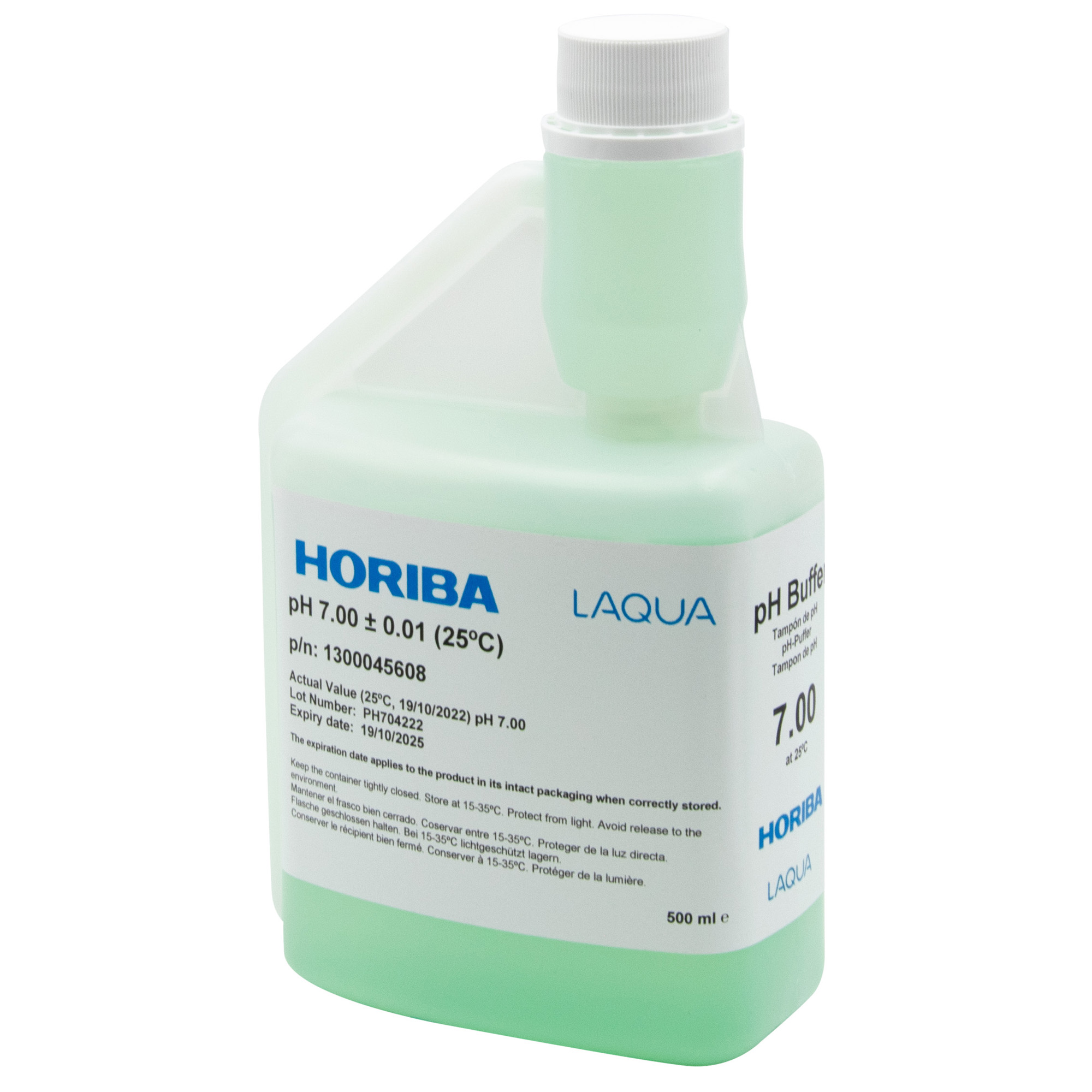 HORIBA pH 7.00 (±0.01pH @25°C) buffer solution 500ml (500-PH-7)