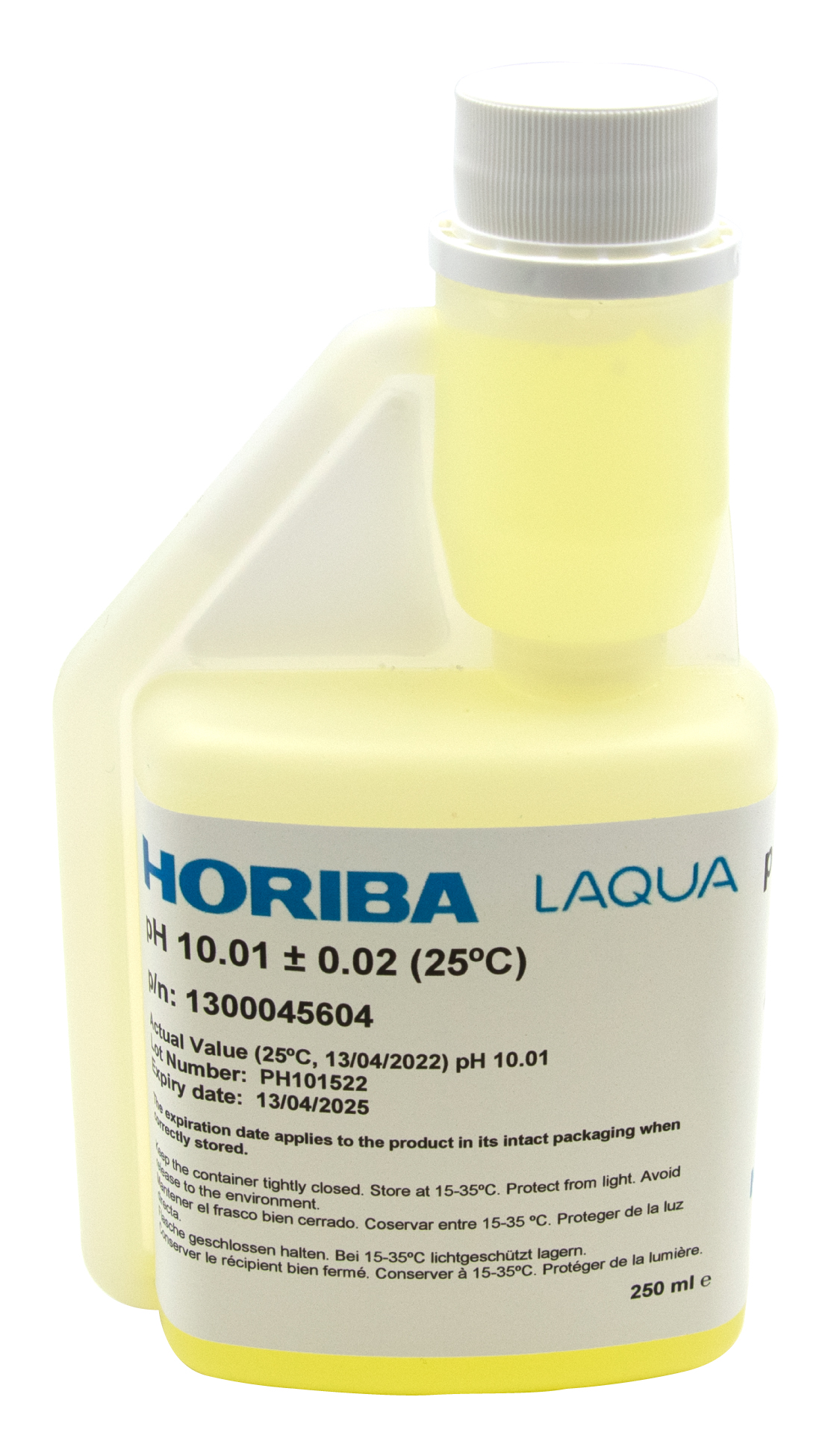HORIBA pH 10.01 (±0.02pH @25°C) buffer solution 250ml (250-PH-10)