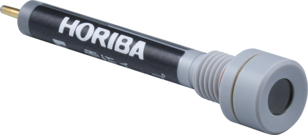 Horiba 7661S, Fluoride electrode tip Horiba 7661S Fluorid-Elektrodenspitze, komplette Bauform vor neutralem Hintergrund, für 6561S-10C