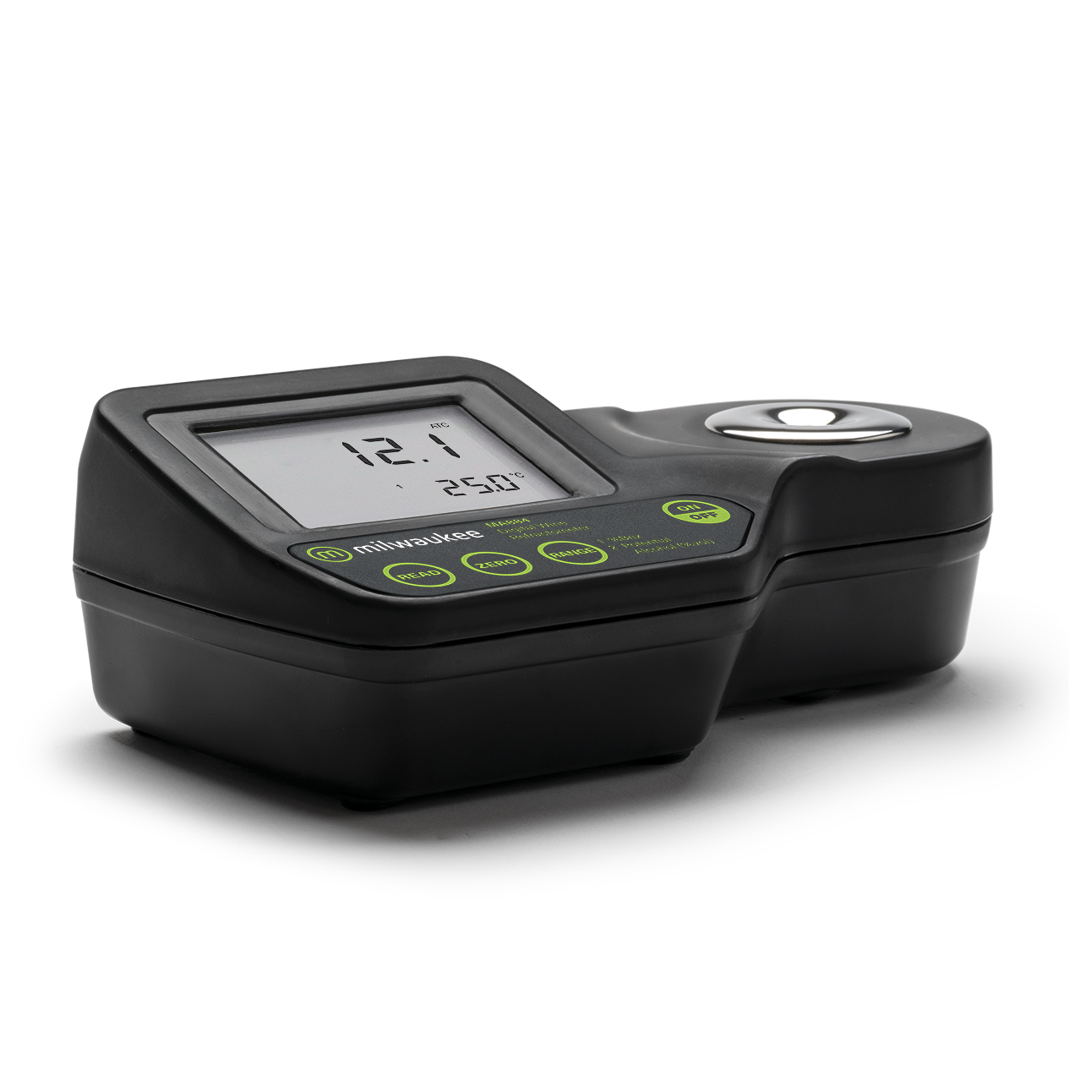 MA884 Digitales Brix/potentieller Alkohol-Refraktometer, schräge Ansicht 