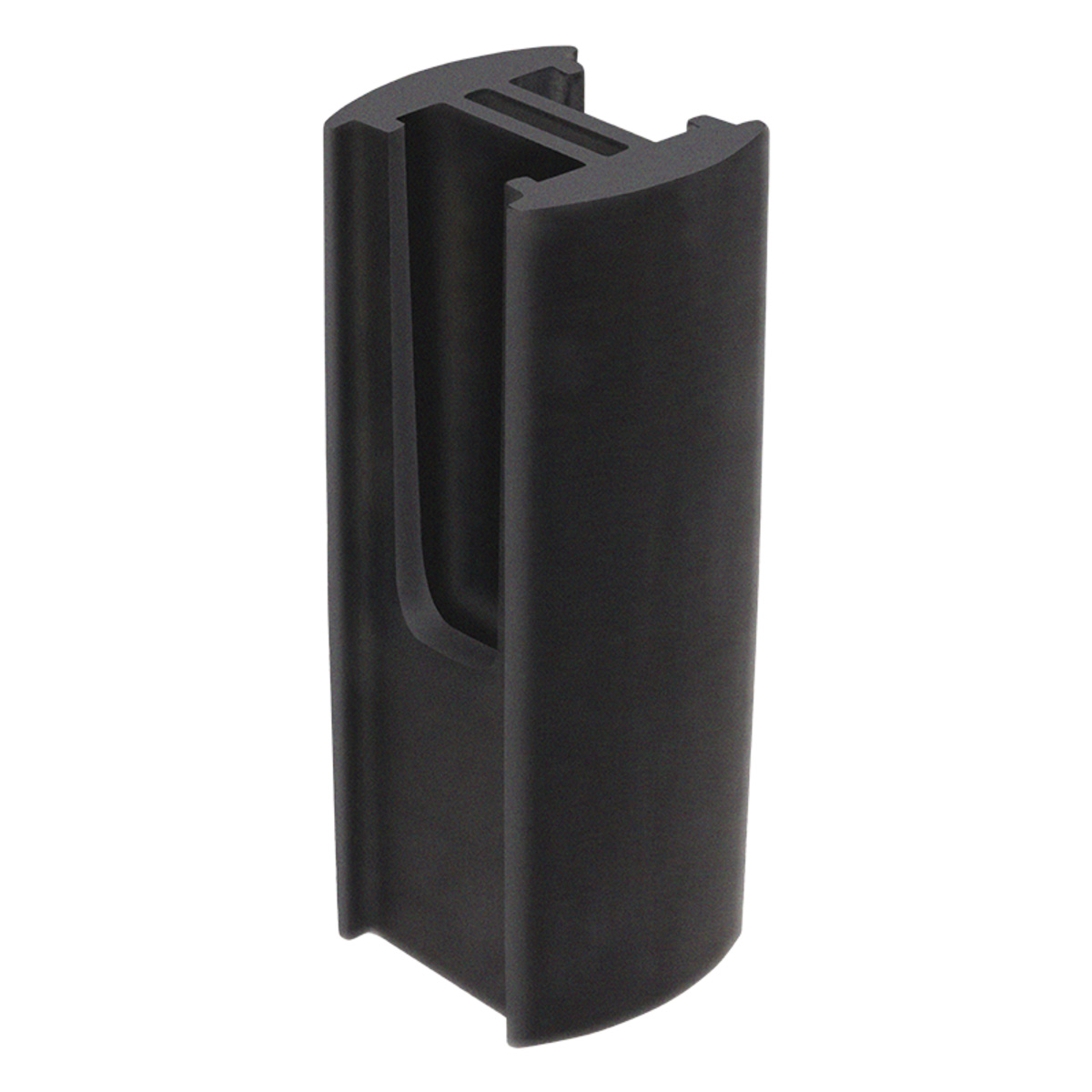 schwarzer Elektrodenadapter, Doppelhalterung 