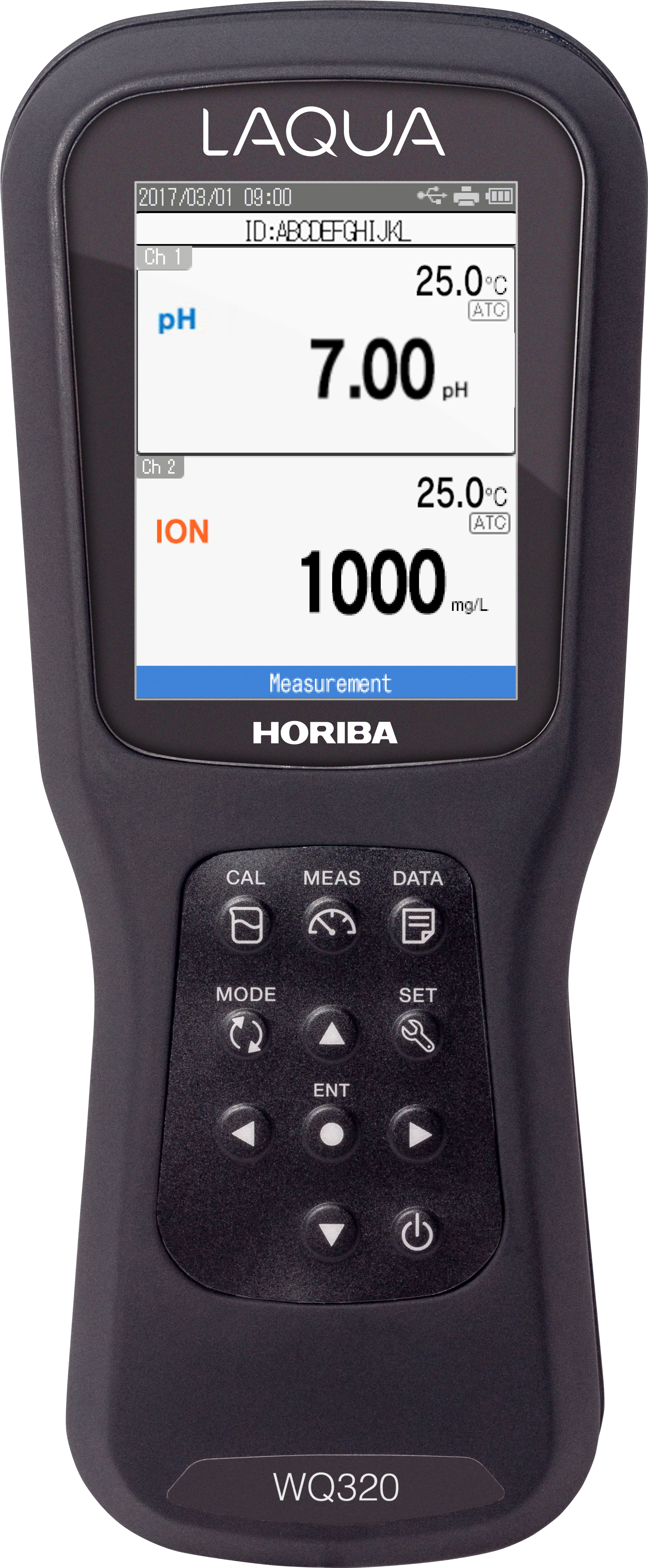 Horiba LAQUA WQ320-K - 2 channel professional measuring device for various parameters in analysis case