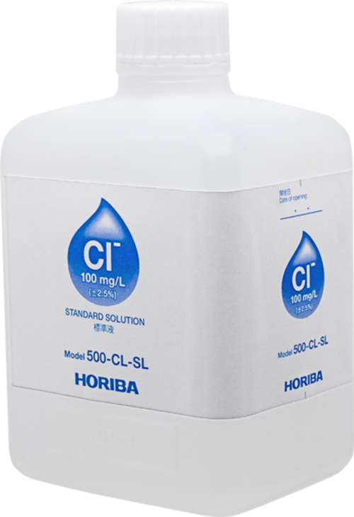 Horiba 100 mg/L Chloride Ion Standard Solution, 500ml (500-CL-SL)