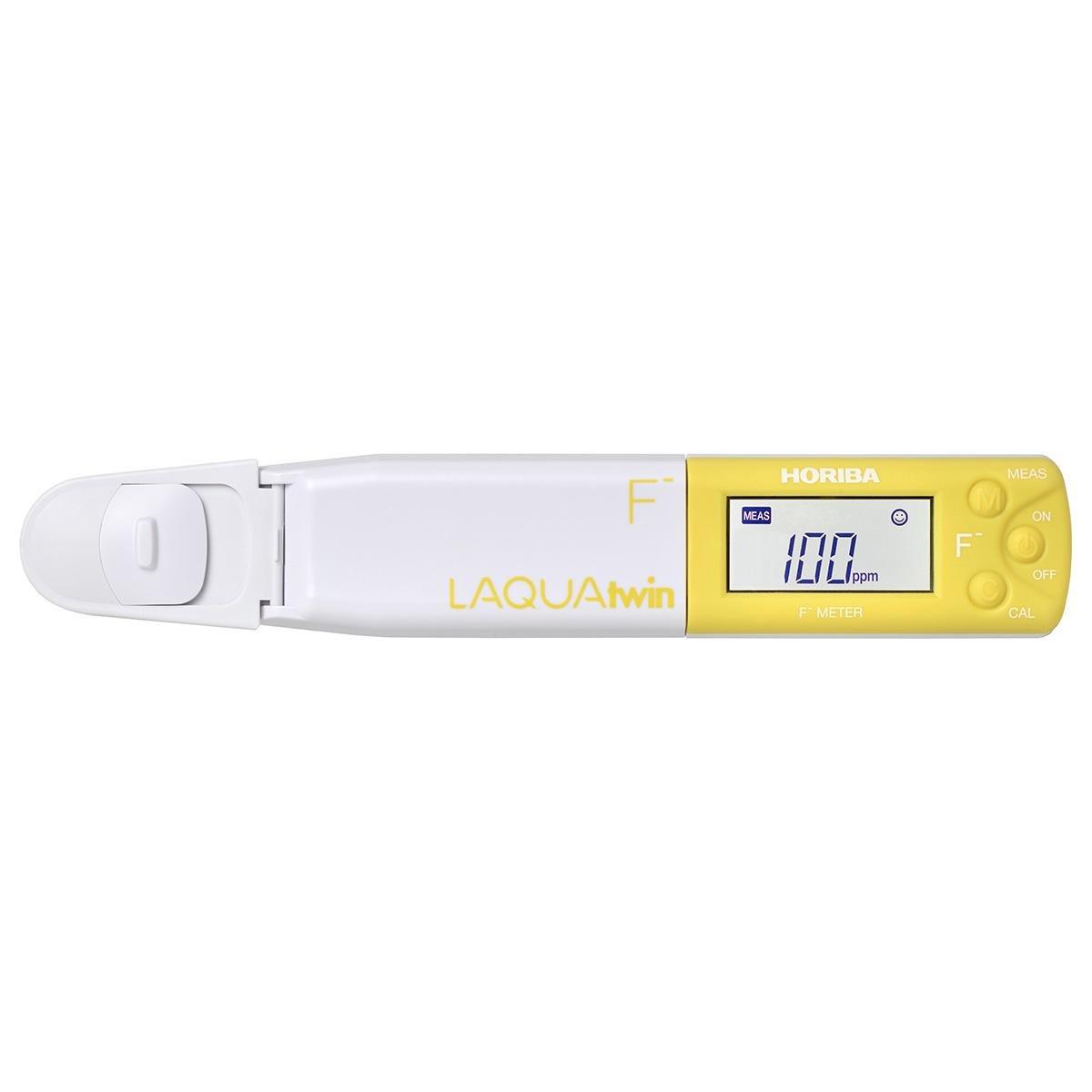 Horiba LAQUAtwin Fluoride Ion (F-) tester with 2 calibration points and temperature measurement (F-11)