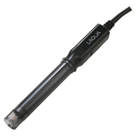 Horiba 9301-10D, platinum redox electrode made of plastic body, integrated temperature sensor (waterproof)