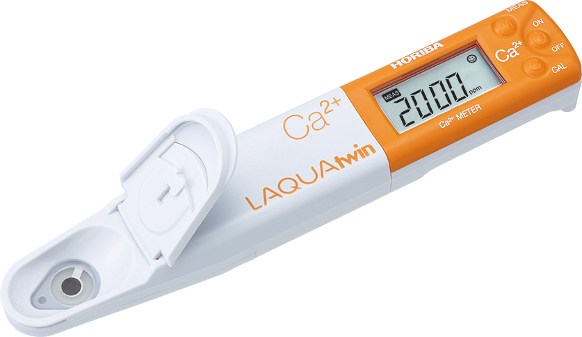 Horiba LAQUAtwin Calcium Ion (Ca2+) Tester with 2 calibration points and temperature measurement (Ca-11) 