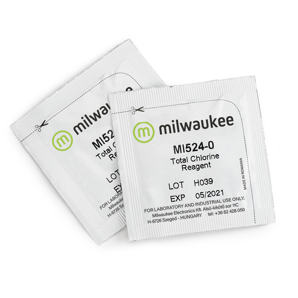 Milwaukee MI524-25 Powder reagents for the digital total chlorine tester (25 pieces)