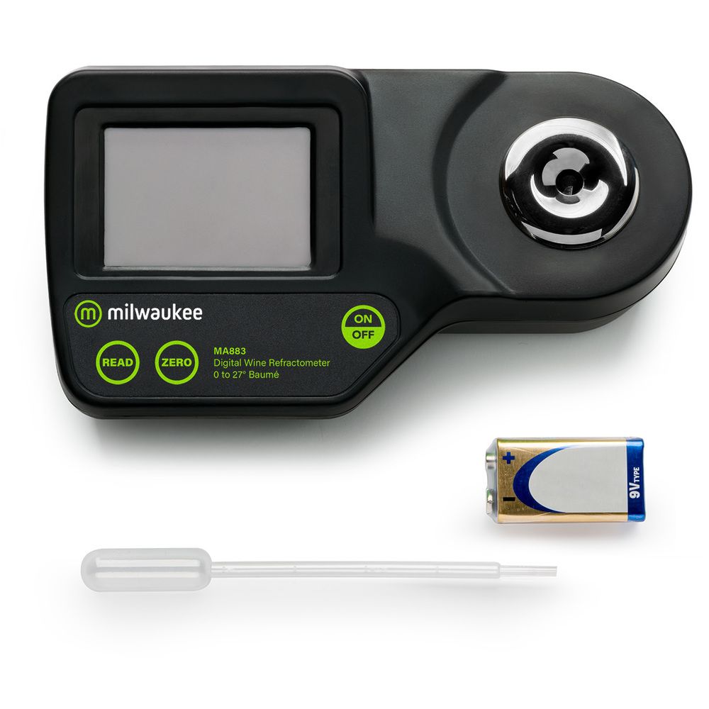 MA883 Digitales Baumé-Refraktometer mit Pipette und Batterie