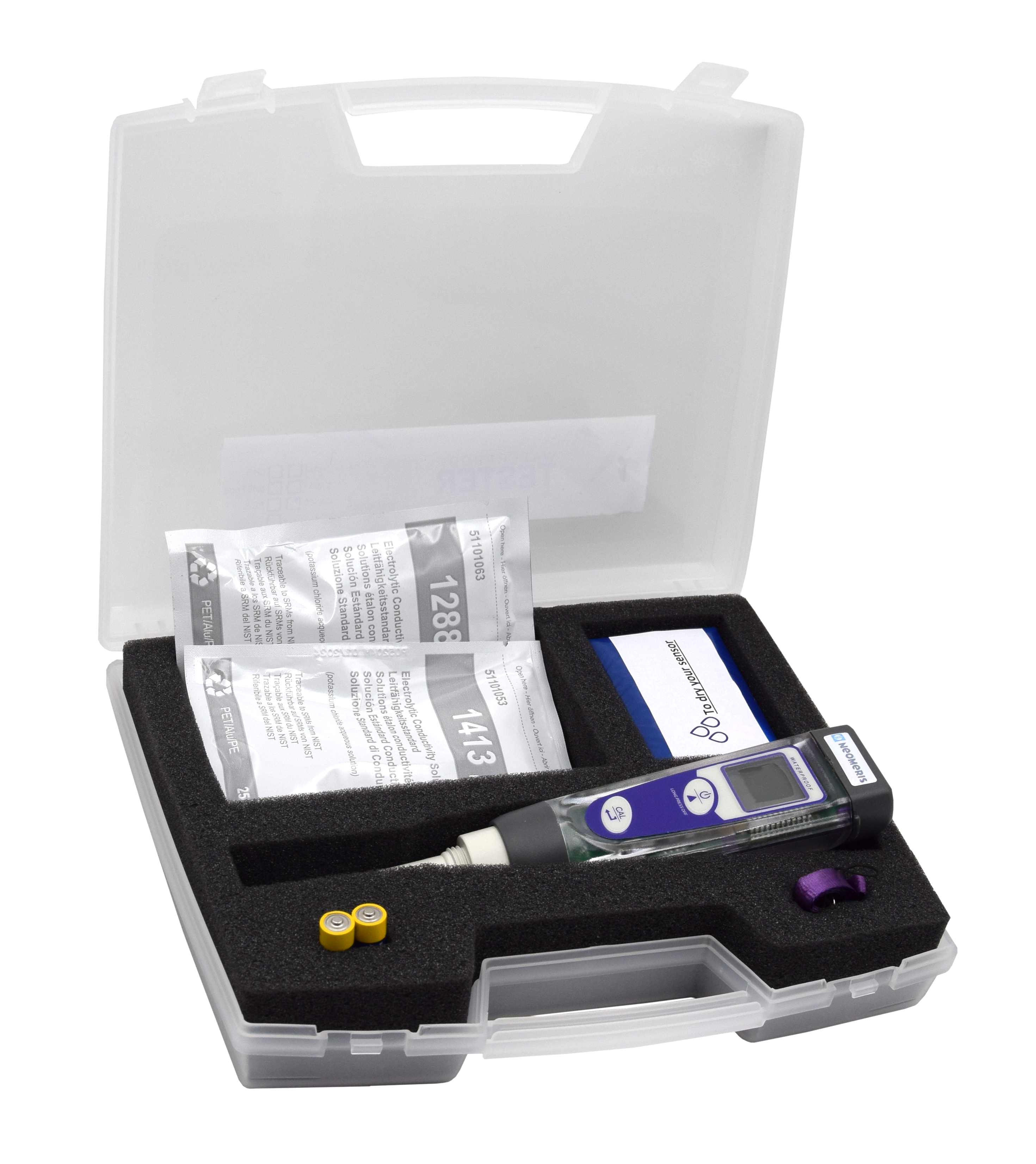 XS COND 1 Tester in carrying case - Hand tester for determining the electric conductivity value