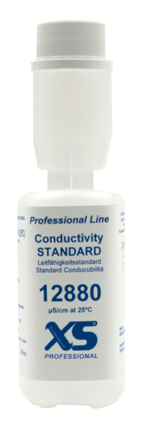 XS Professional 12880 µS/cm - 250ml conductivity calibration solution with DFM certificate
