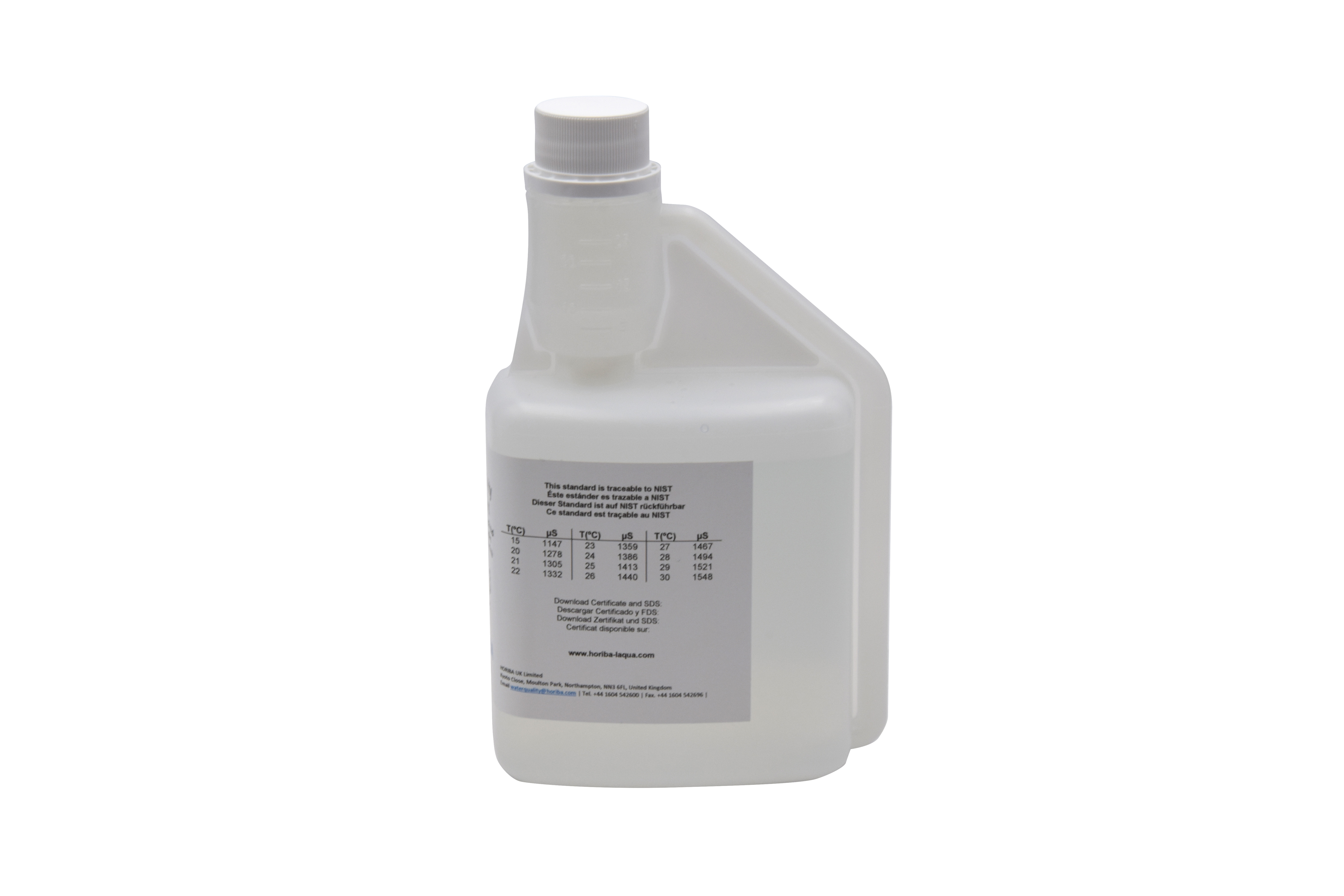 HORIBA 1413 μS/cm Leitfähigkeitskalibrierlösung 500ml (500-EC-1413)