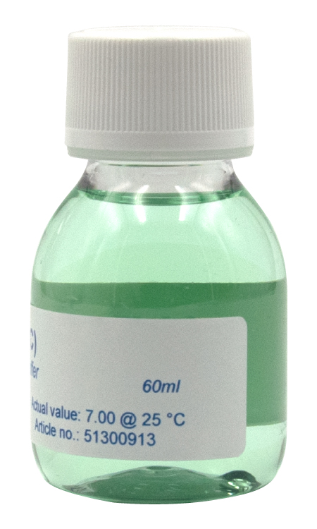 XS Professional pH 7.00 (±0.01pH @25°C) - 4x 60ml pH buffer solution with DAkkS certificate