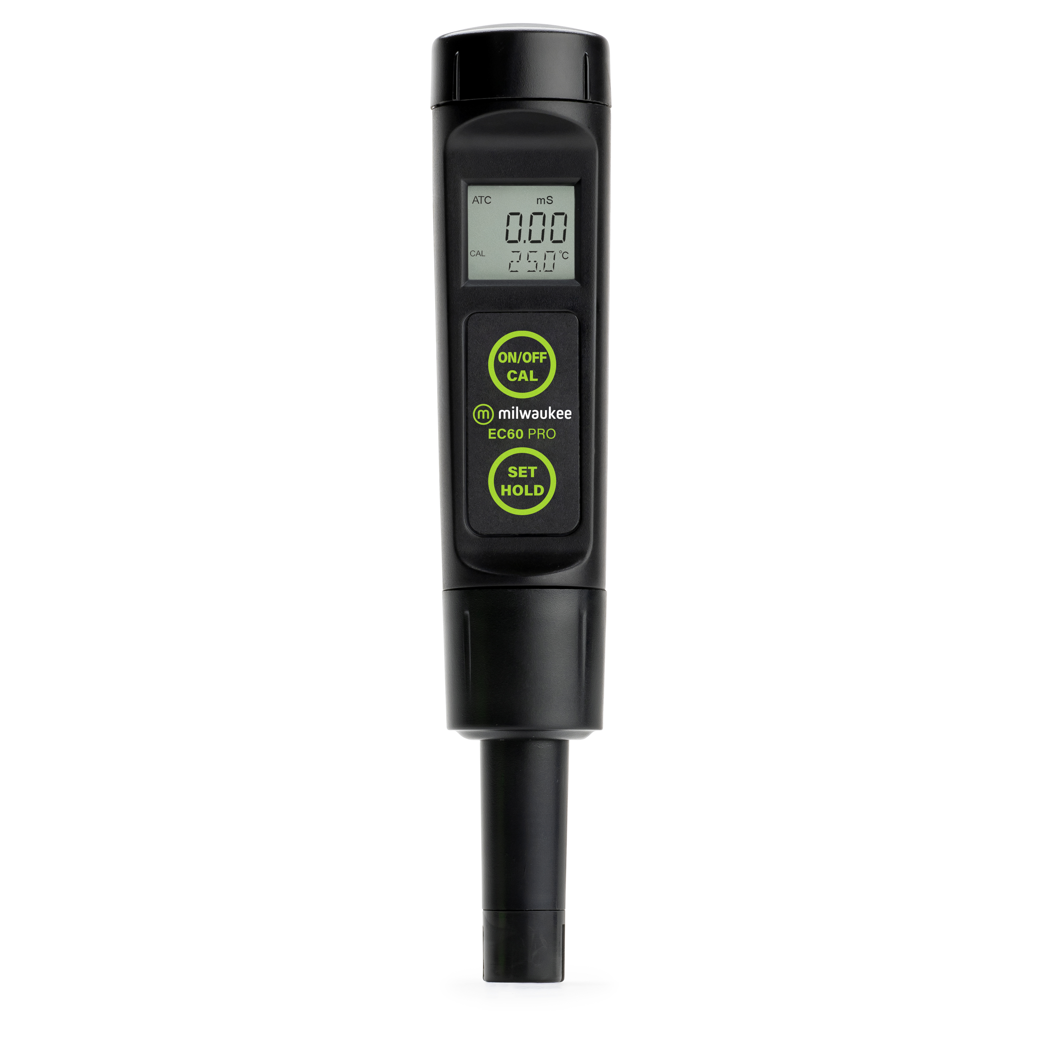 Milwaukee EC60 waterproof Conductivity (High Range), TDS  and Temperature Tester with replaceable probe