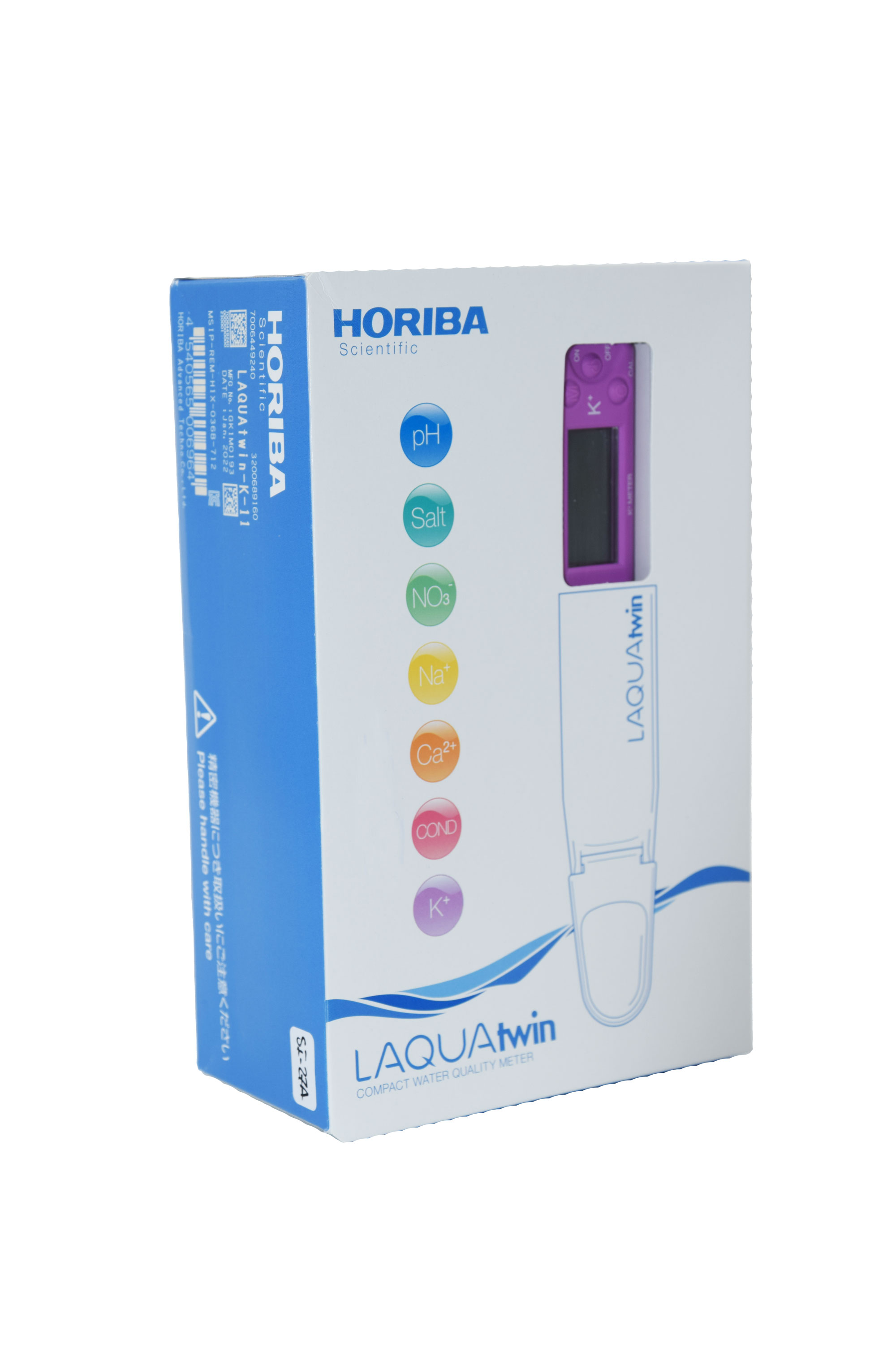 Horiba LAQUAtwin Potassium Ion (K+) Tester with 2 calibration points and temperature measurement (K-11) 