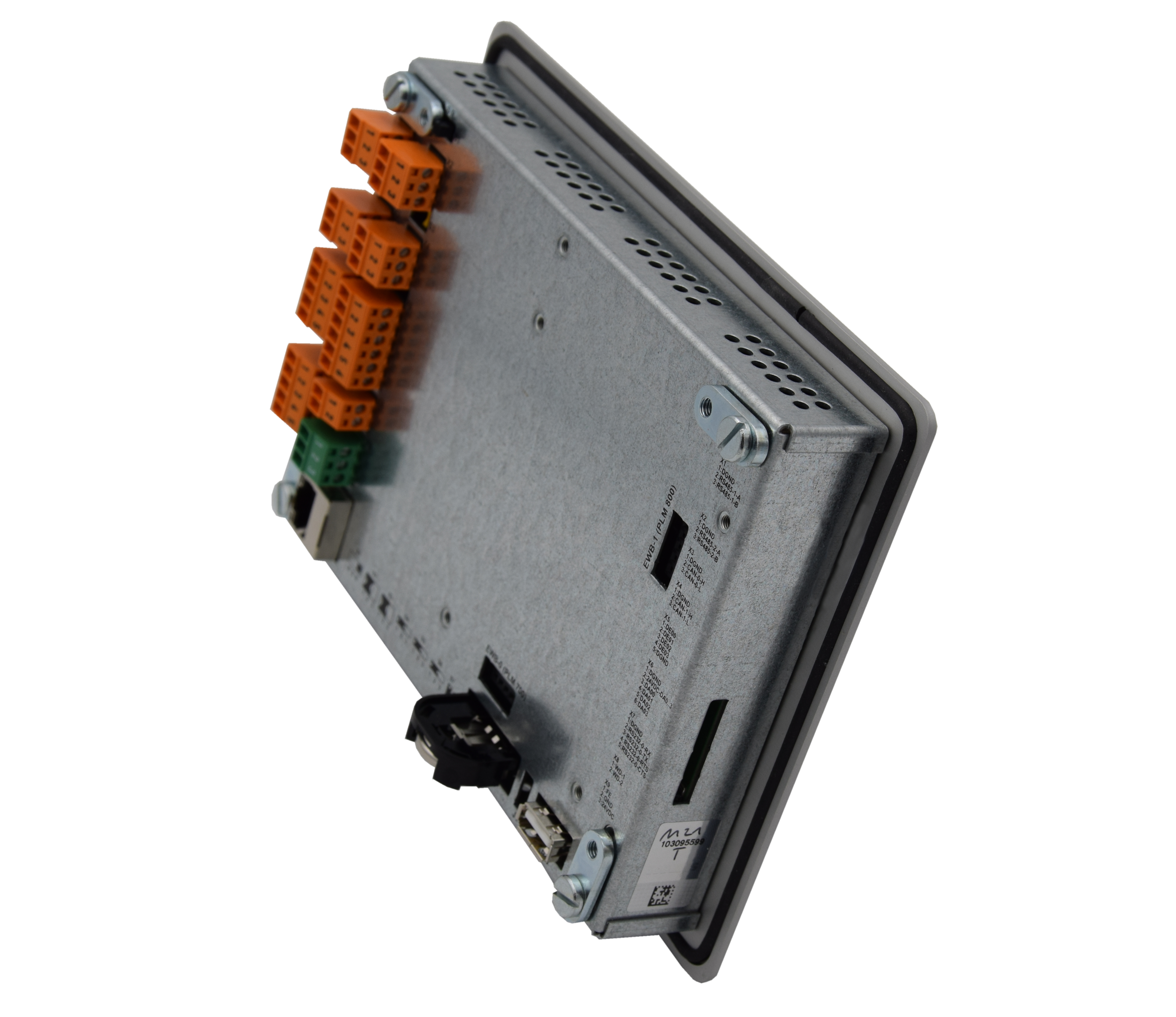 NeoTecMaster® 5 Zoll Rückansicht Anschlüsse