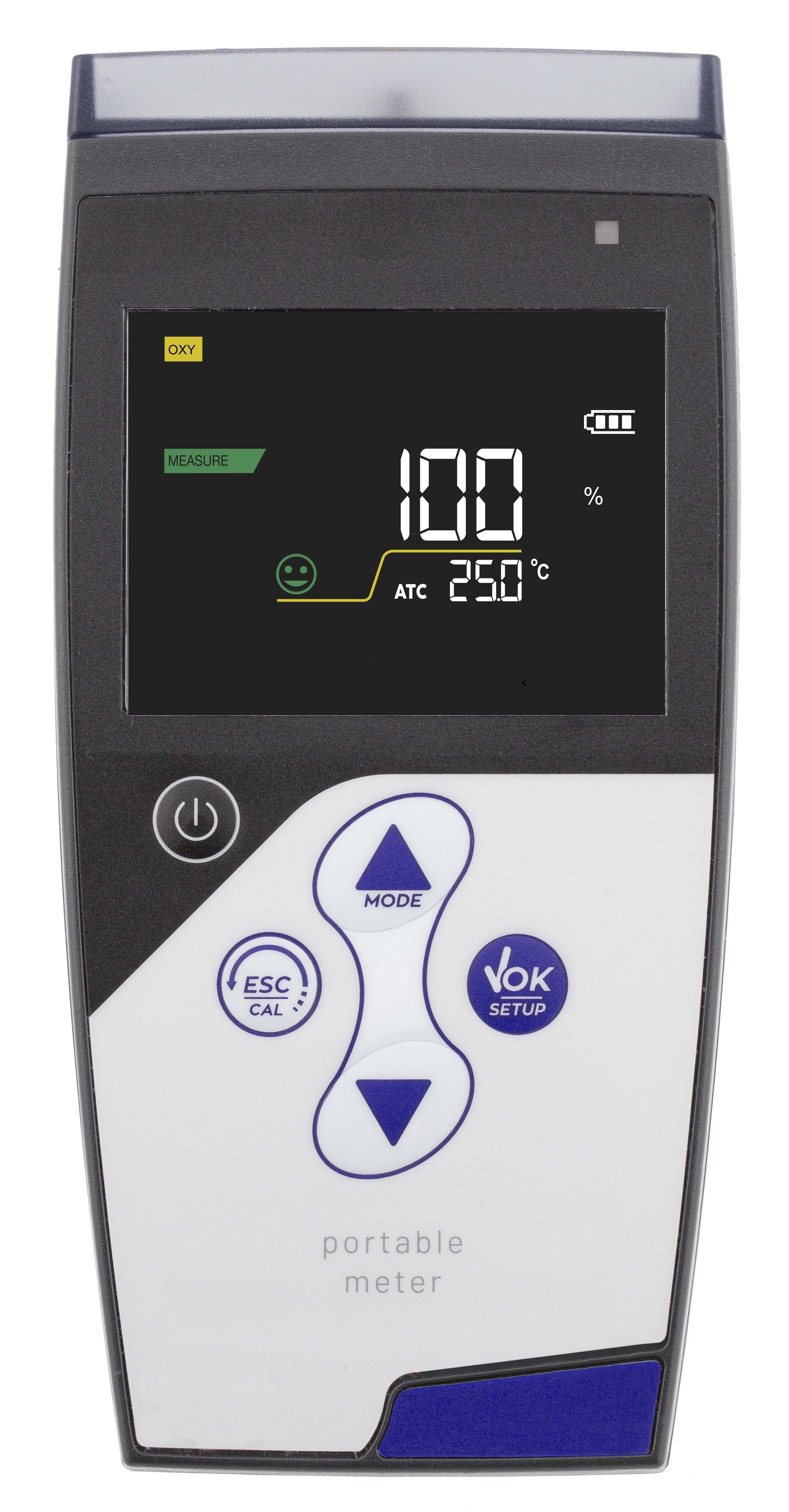 XS Oxy 7 dissolved oxygen/O2 saturation/barometric pressure/temperature meter in case incl. polarographic DO7 oxygen sensor