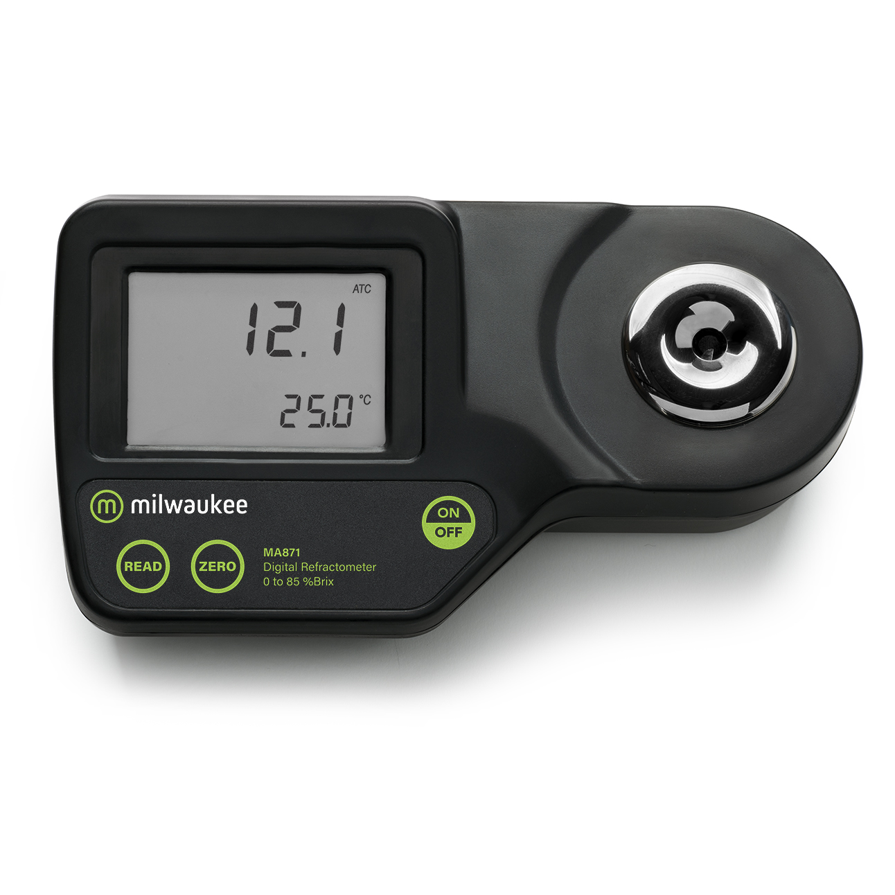 MA871 Digitales Brix-Refraktometer, Display an