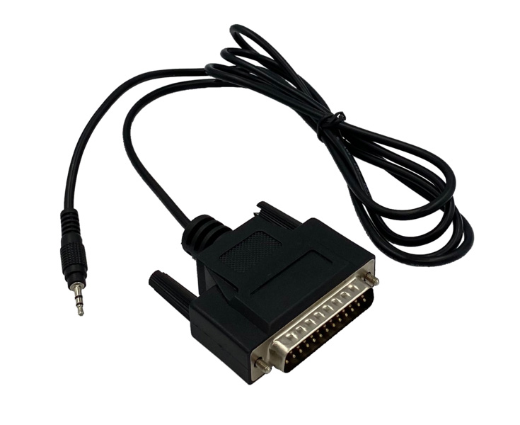 Druckerkabel für Horiba Serien, 25-polig mit Phono-Stecker