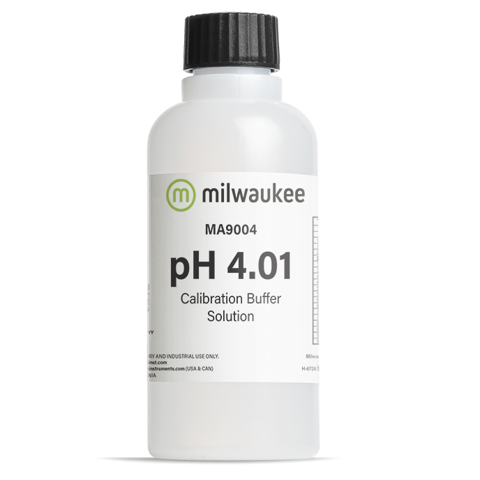Milwaukee pH 4.01 Calibration Buffer Solution 230ml (MA9004)