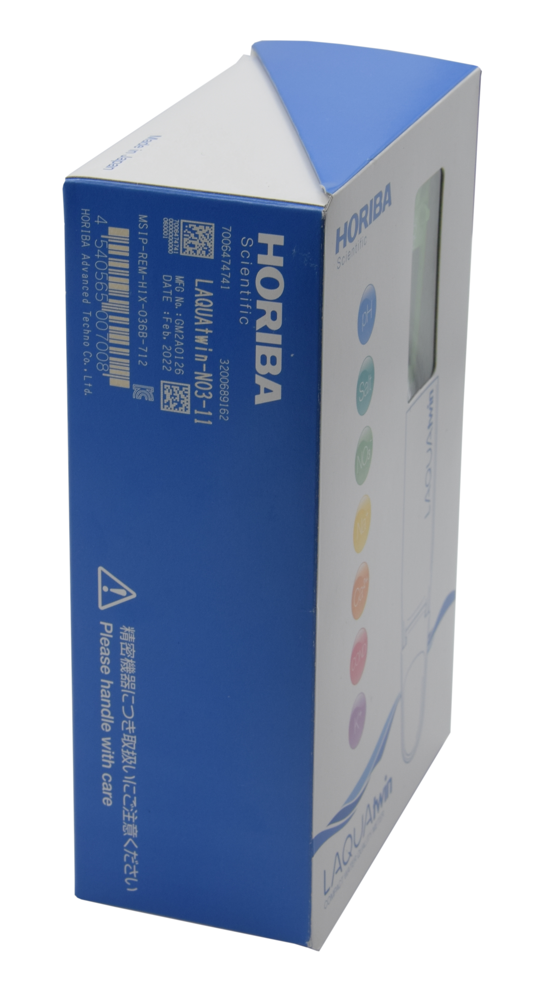 Horiba LAQUAtwin Nitrate Ion (NO3-) Tester with 2 calibration points and temperature measurement (NO3-11) 