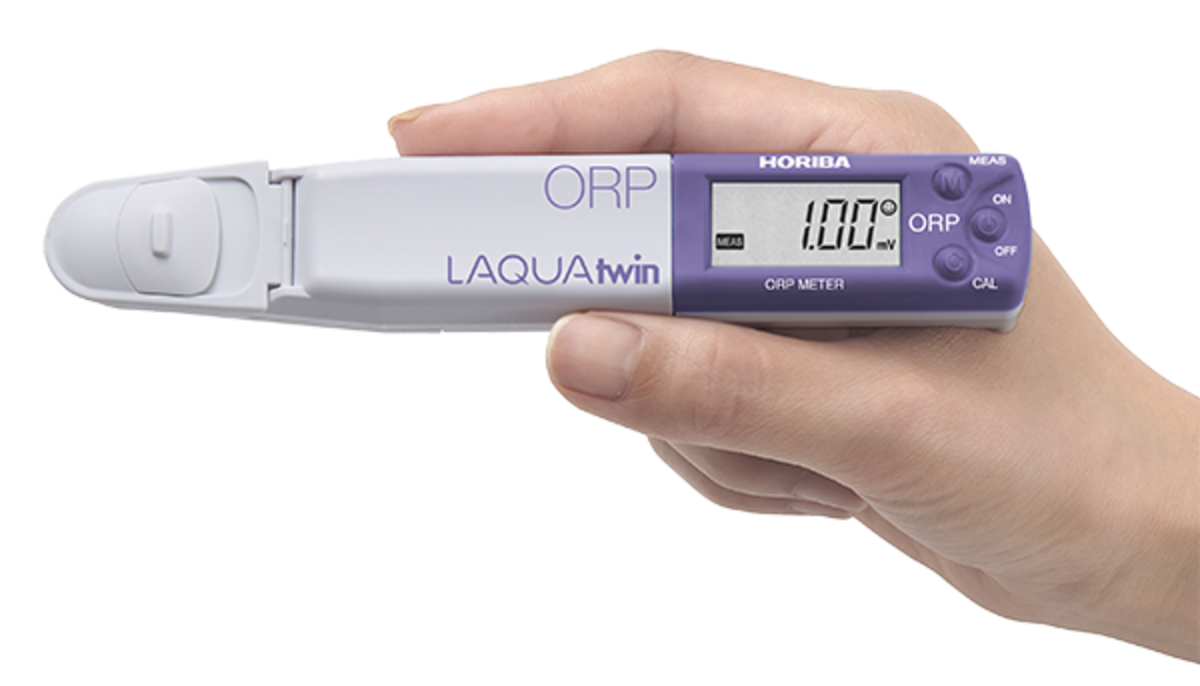 Horiba LAQUAtwin ORP Tester with 1 calibration point and temperature measurement (ORP-11)