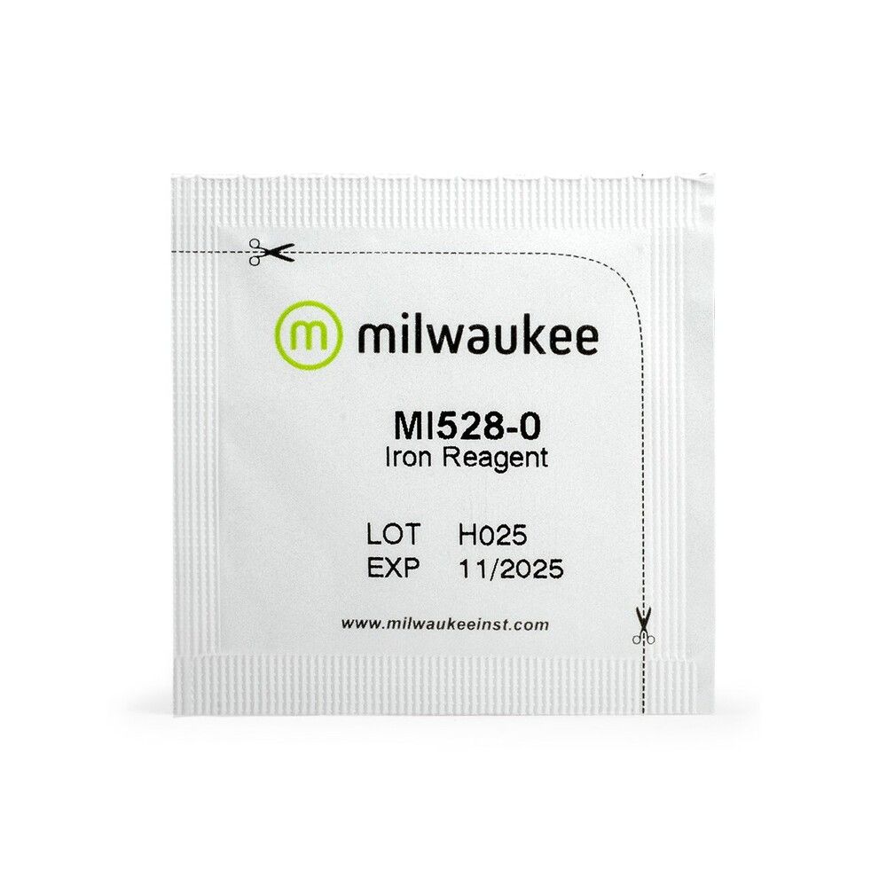 Milwaukee MI528-25 Powder reagents for iron photometer (25 pcs.)