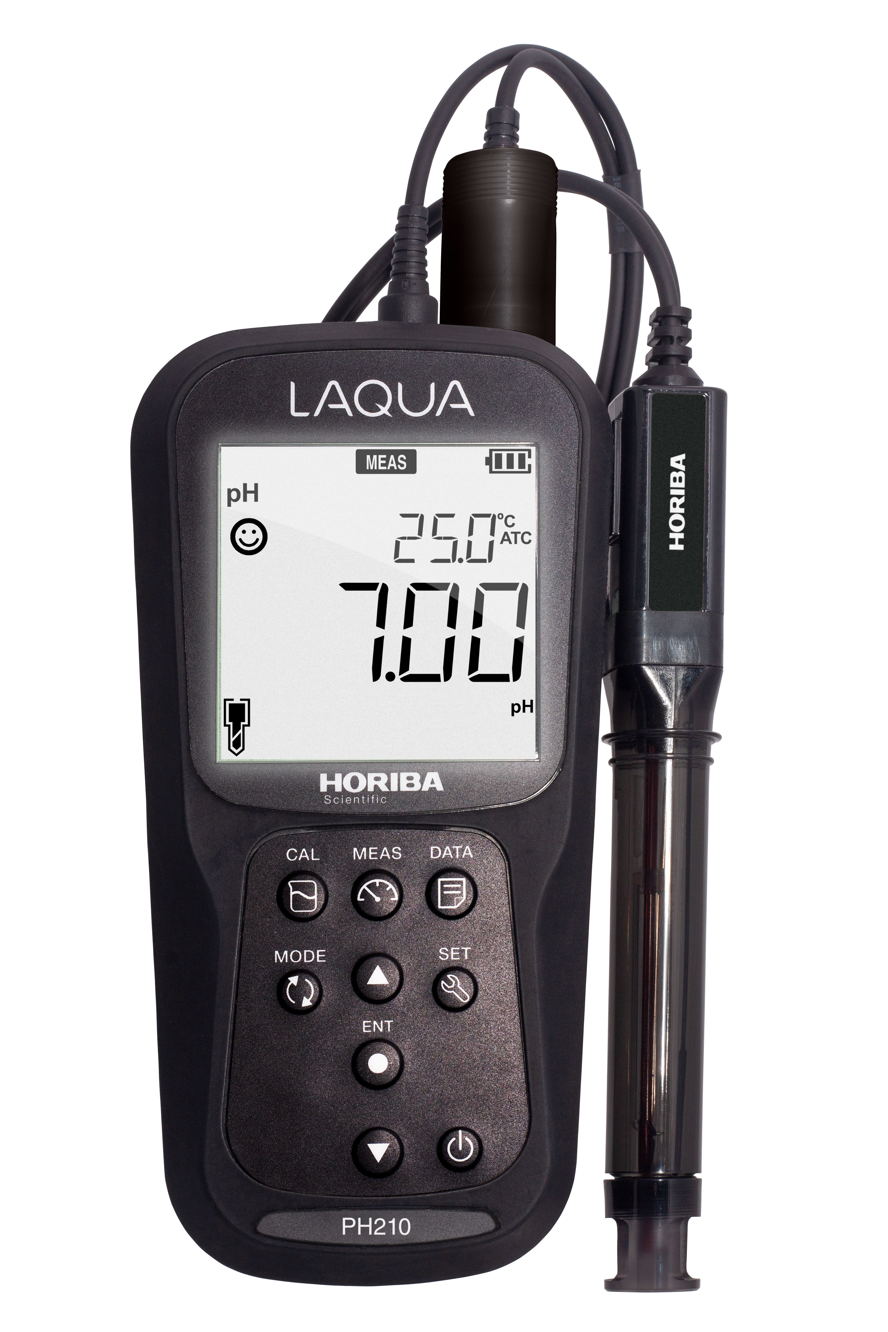 Horiba LAQUA PH210-Kit pH, ORP, Temperature hand-held meter in carrying case