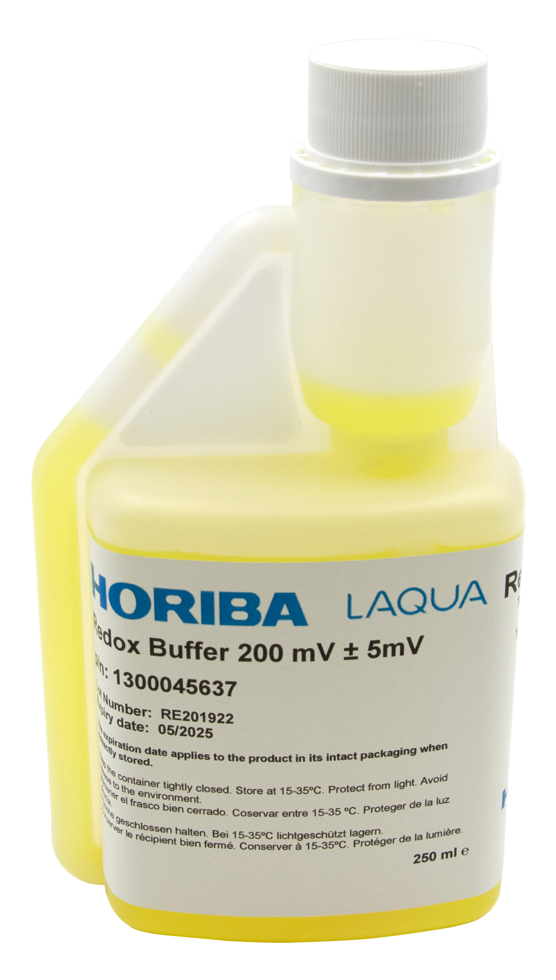 HORIBA ORP 200mV (±5mV @25°C) buffer solution 250ml (250-ORP-200)