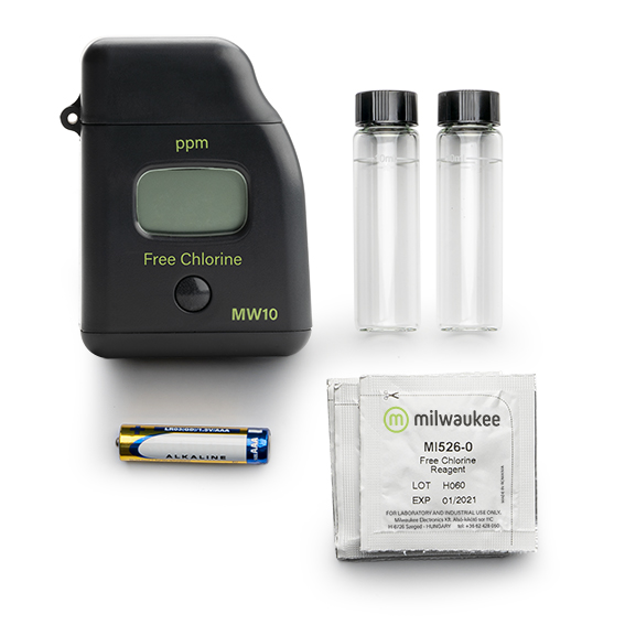 Milwaukee MW10 Digital Free Chlorine Tester