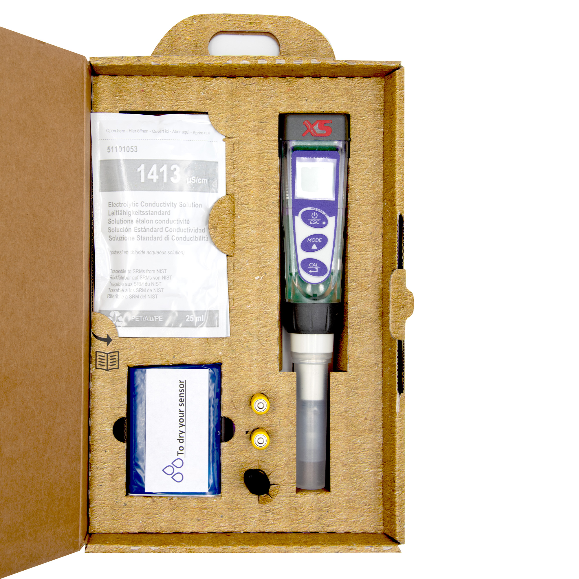 XS COND 5 Tester Kit - conductivity/TDS/salinity/temperature pocket tester 