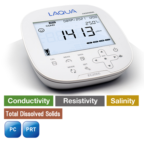 Horiba LAQUA EC2000 dual-channel multiparameter bench-top laboratory meter starter set 