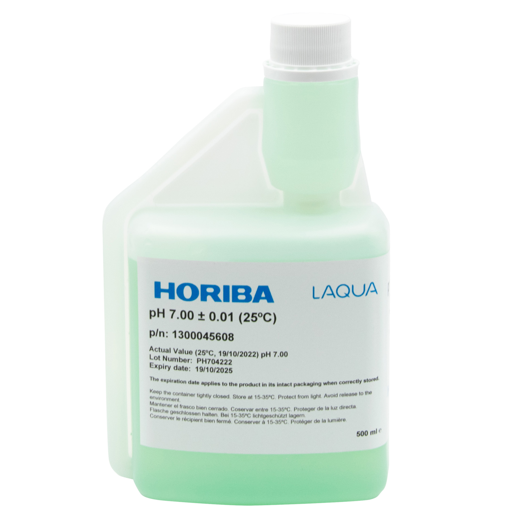 HORIBA pH 7.00 (±0.01pH @25°C) buffer solution 500ml (500-PH-7)