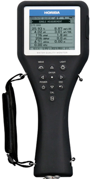 Horiba U-50 Steuergerät mit Display und Tasten, tragbares Messgerät