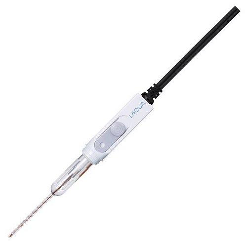 Horiba 9418-10C Micro ToupH electrode (for low-volume samples) Horiba 9418-10C Mikro-ToupH-Elektrode, Glaskolben, BNC-Stecker, Proben mit einem Volumen von  nur 50 µl