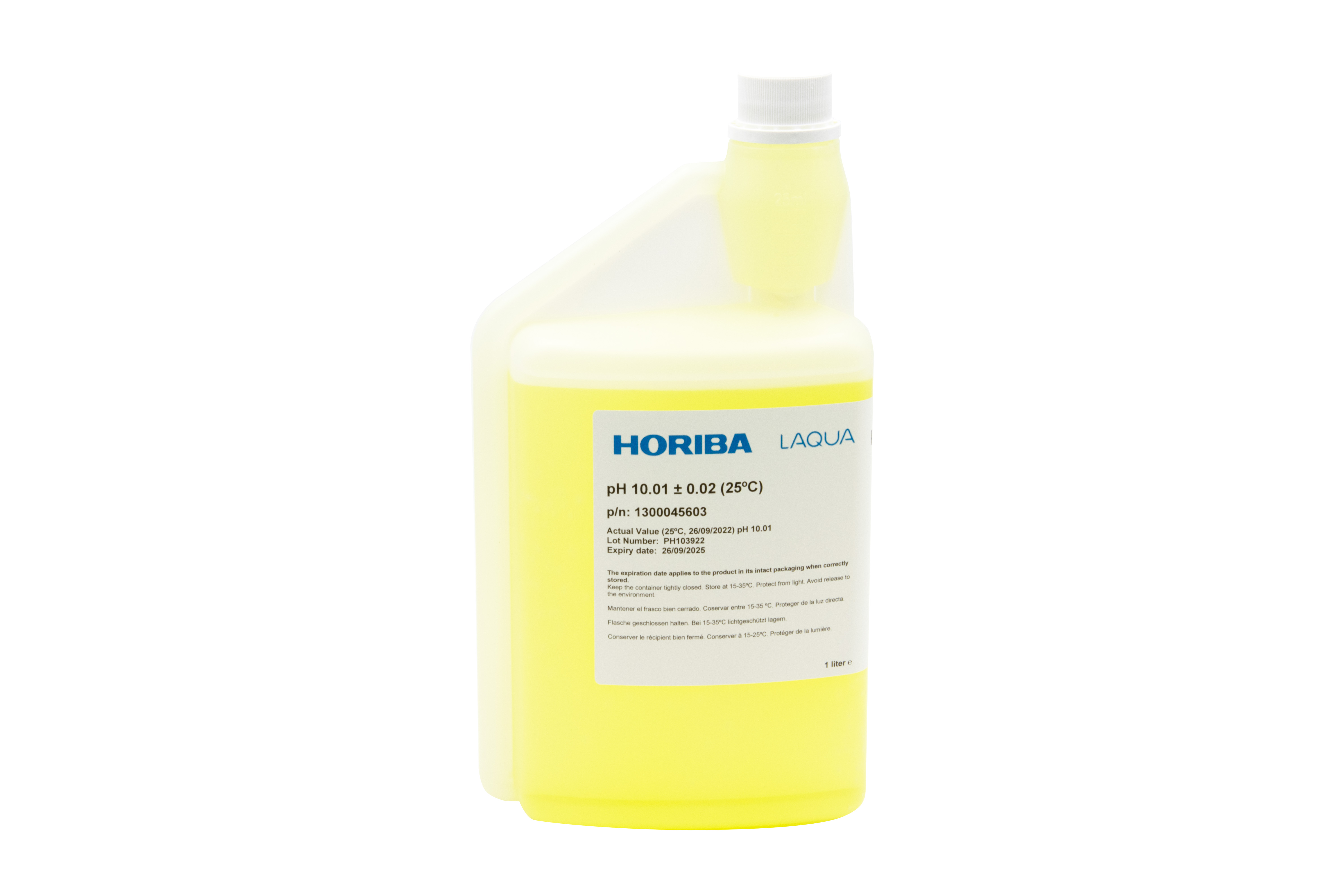 HORIBA pH 10.01 (±0.02pH @25°C) buffer solution 1000ml (1000-PH-10)