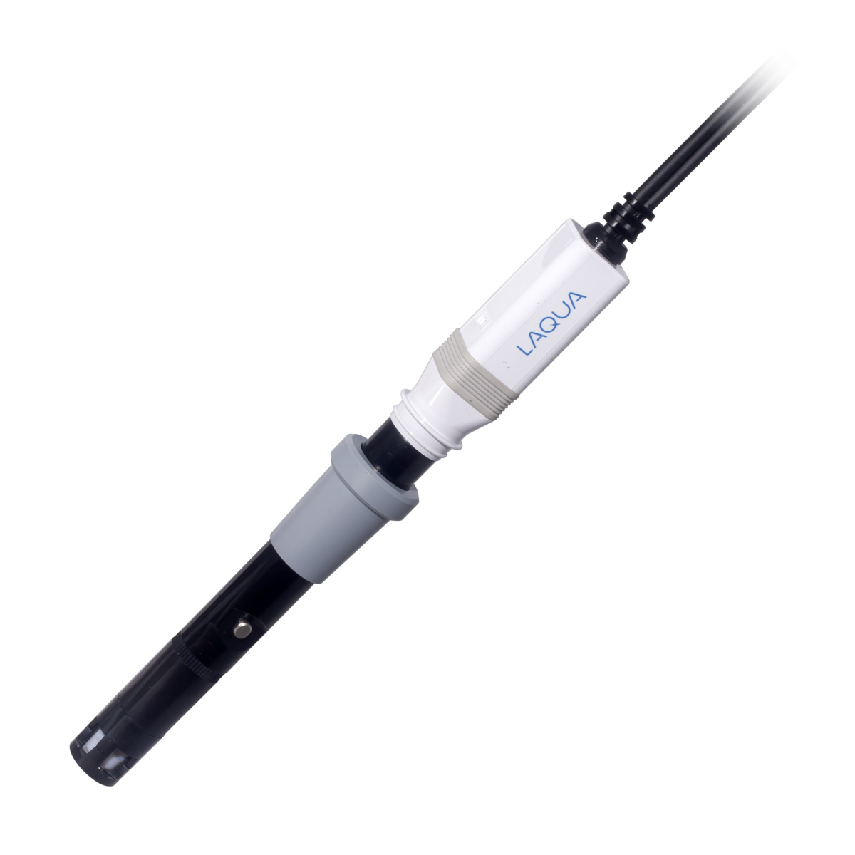 Horiba 9521-10D DO-Elektrode, Frontansicht, galvanische Elektrode, Laborgebrauch Gehäuse und Kabel, integrierter Temperatursensor
