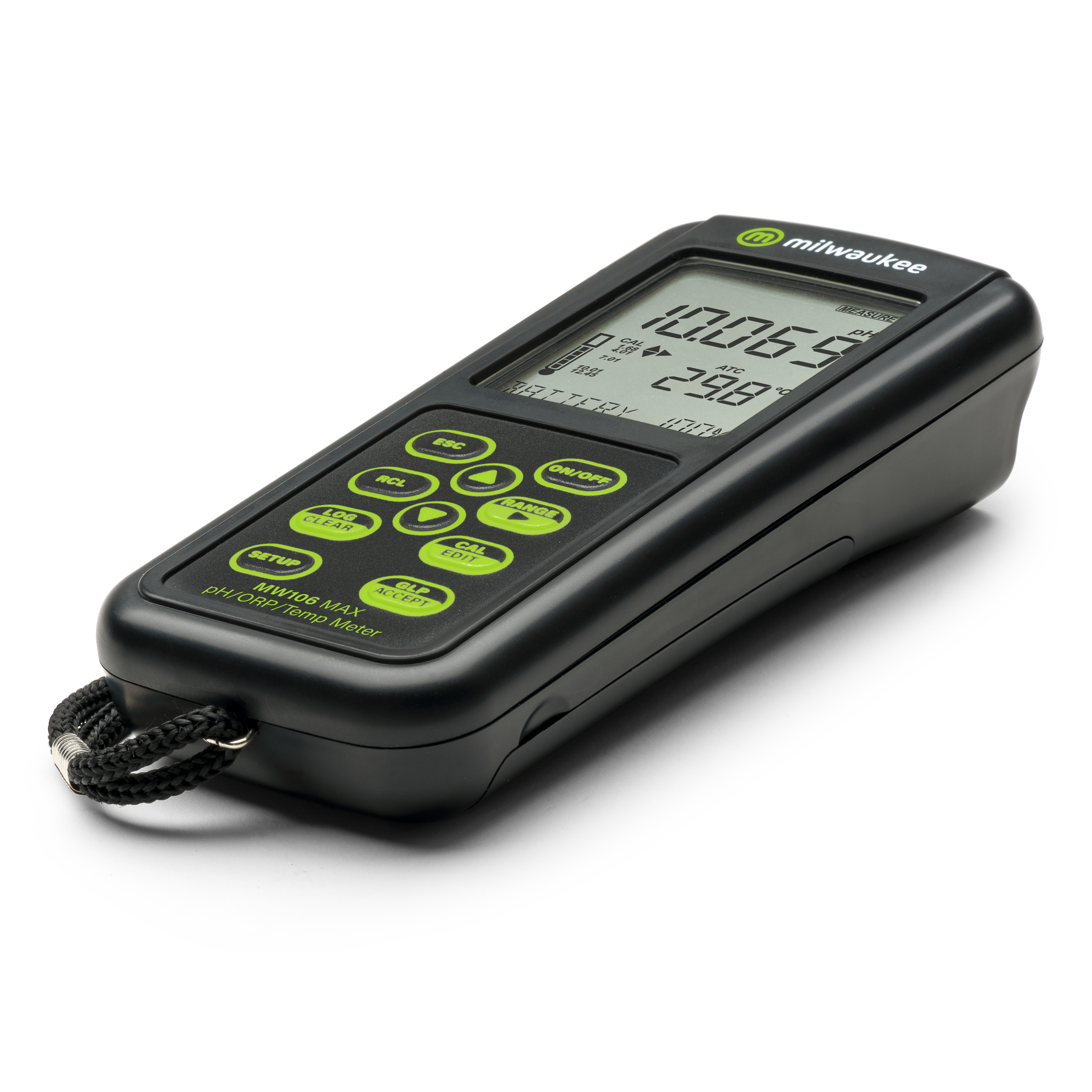 Milwaukee MW106 MAX Waterproof pH / ORP / Temp Portable Meter