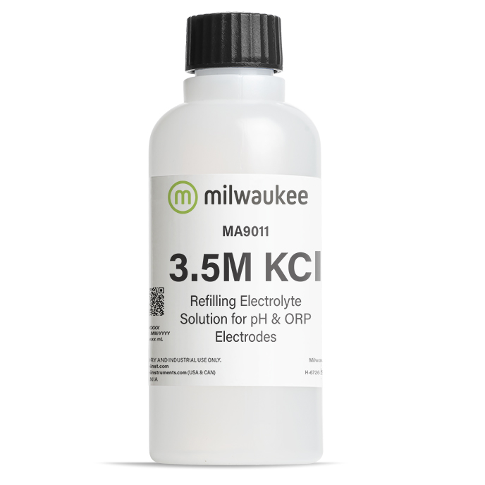  Nachfüllelektrolytlösung 3,5M KCl 230ml in durchsichtiger Flasche