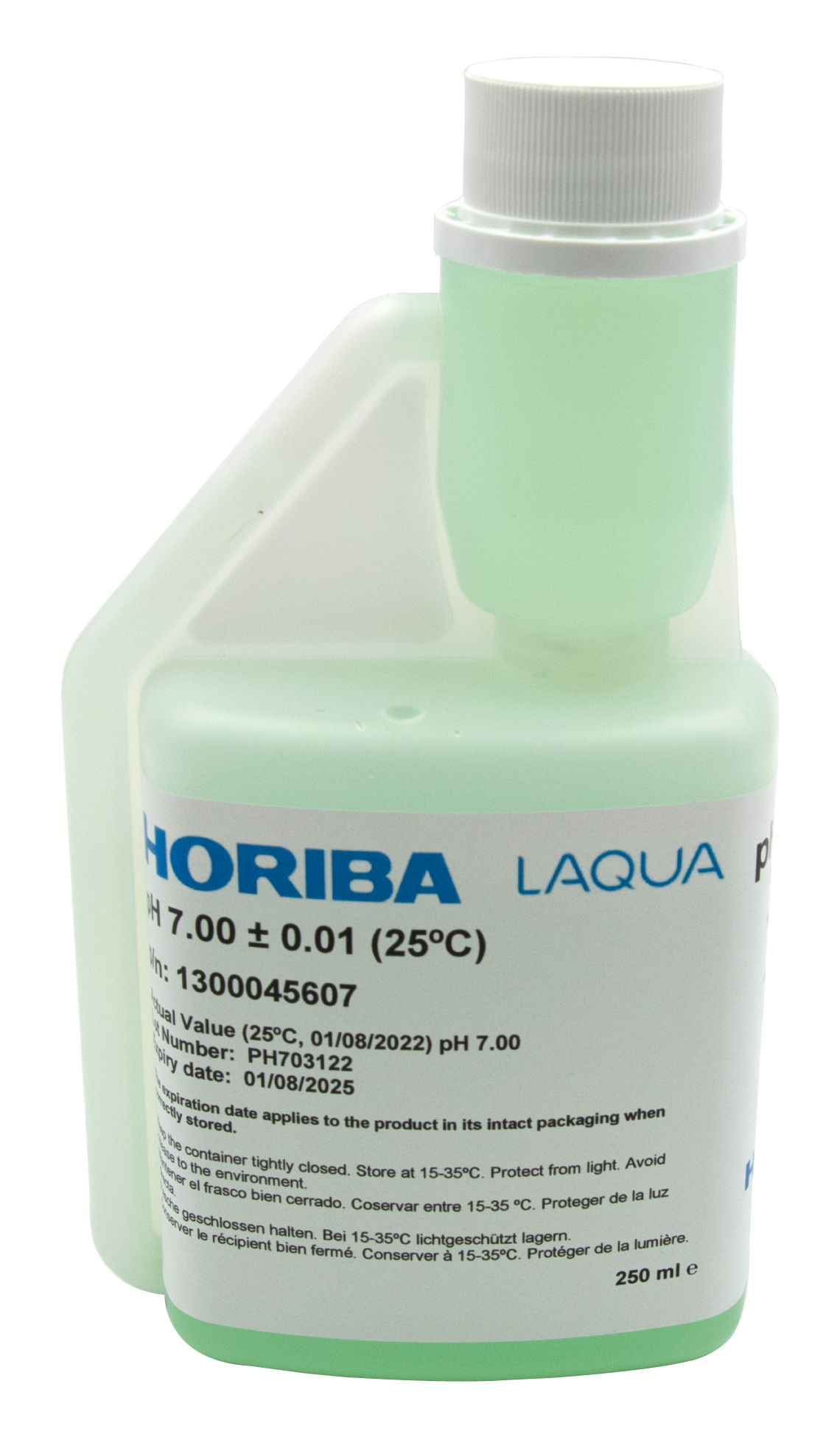 HORIBA pH 7.00 (±0.01pH @25°C) buffer solution 250ml (250-PH-7)