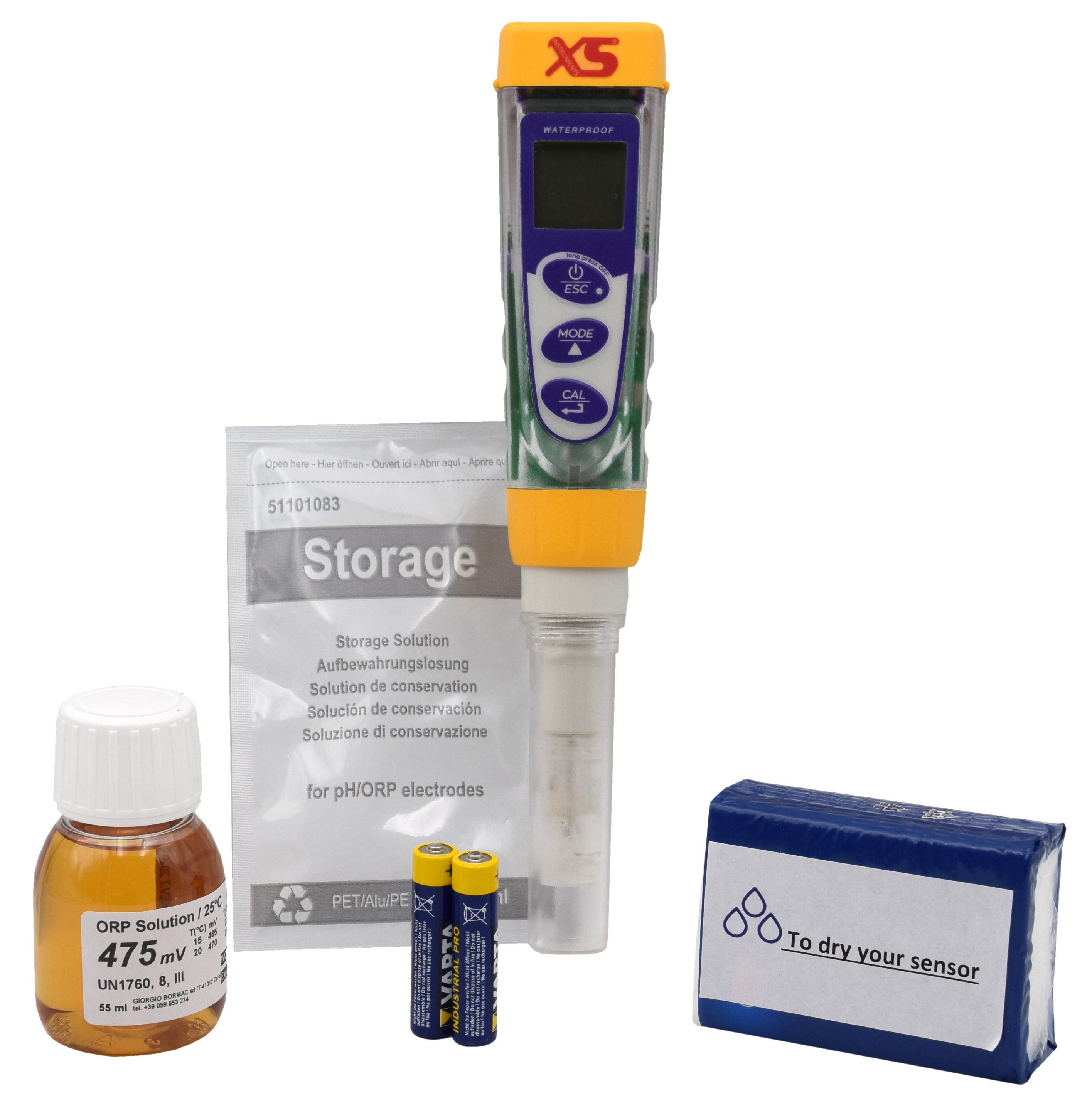 XS ORP 5 Tester Kit - Measuring device for ORP value and temperature determination