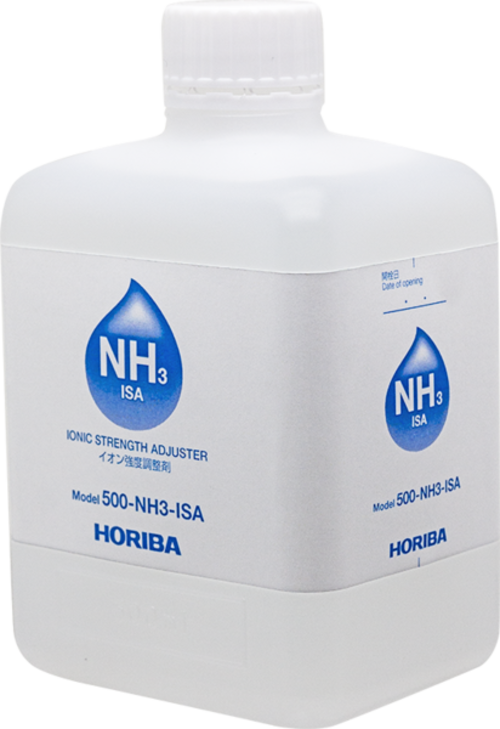 Horiba Ammoniak Ionenstärkeregulierer Flasche, 500 ml, zur Analyse in Laboren und auf dem Feld