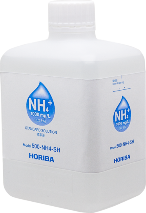 Horiba 1000 mg/L Ammonium Ion Standard Solution, 500ml (500-NH4-SH) 
