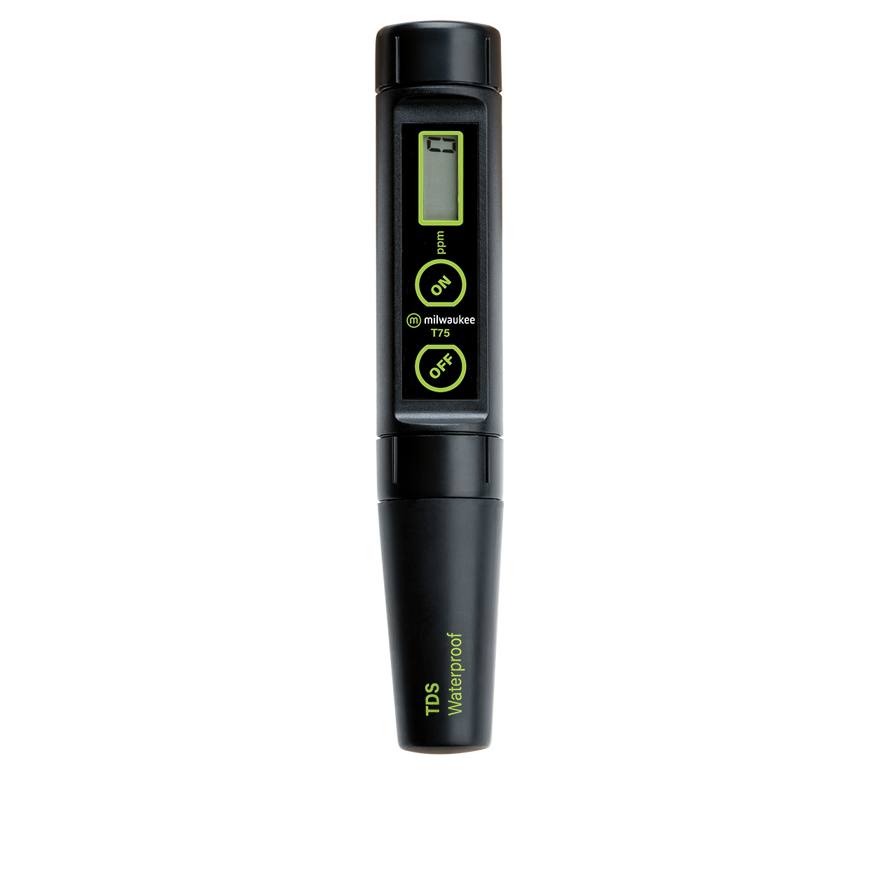 Milwaukee T75 mit Kappe, wasserdichter TDS Tester für Außeneinsatz