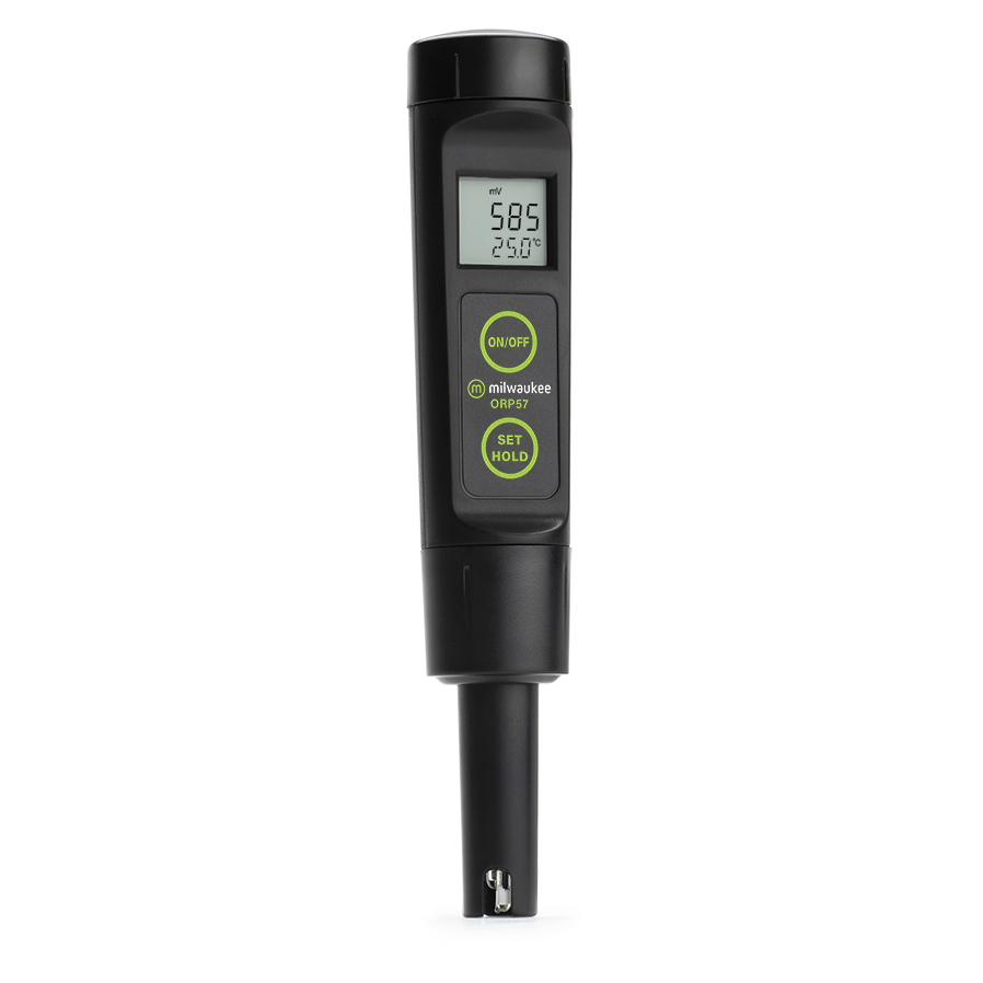 Milwaukee ORP57 waterproof ORP and Temperature Tester with replaceable probe