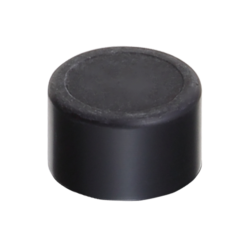 Horiba LAQUA 300-D-M Dissolved Oxygen Sensor Replacement Cap Horiba 300-D-M Kappe, frontale Ansicht zylindrischer Kunststoffkappe, schwarzes Gehäuse, kompakte Sensorabdeckung, Ersatzteil für optischen DO‑Sensor