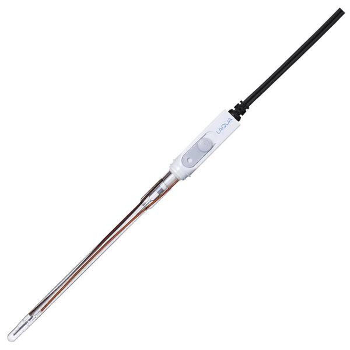 Horiba 9480-10C Glass body, refillable Long ToupH pH electrode. 8 x 283mm Horiba 9480-10C Long ToupH pH-Elektrode mit Glaskörper, BNC-Stecker, 283 mm lang, nachfüllbar, ideal für die Untersuchung von Proben in großen Behältern und langen Reagenzgläsern
