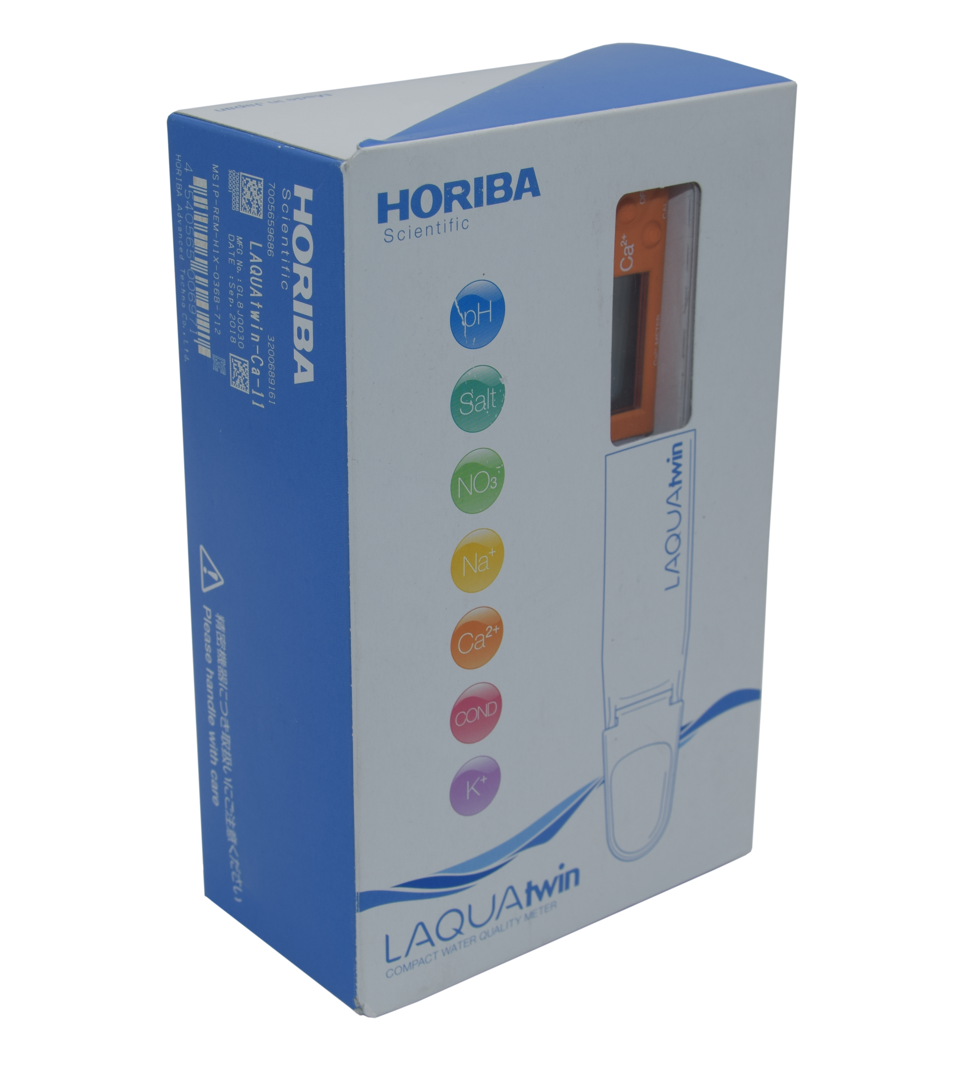 Horiba LAQUAtwin Calcium Ion (Ca2+) Tester with 2 calibration points and temperature measurement (Ca-11) 