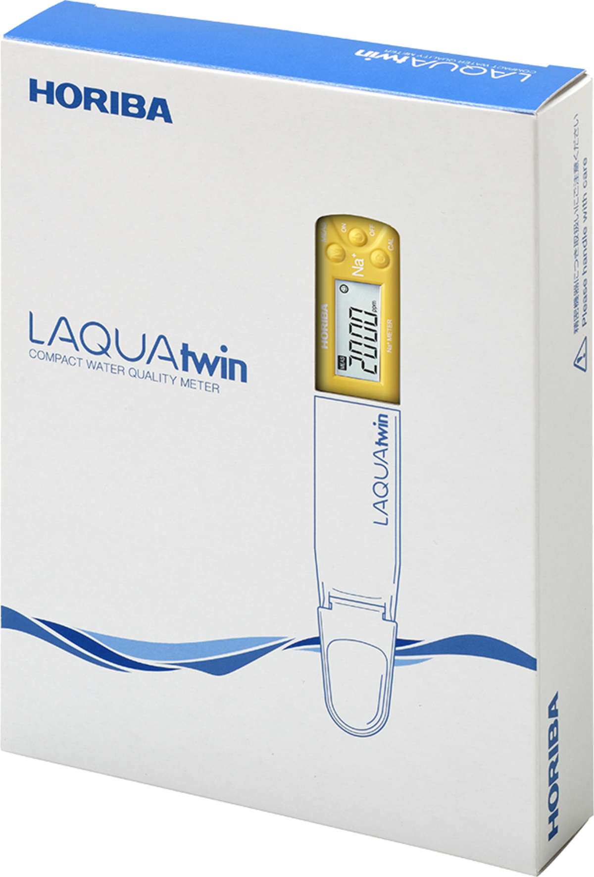 Horiba LAQUAtwin Fluoride Ion (F-) tester with 2 calibration points and temperature measurement (F-11)